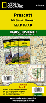 Loose Leaf Prescott National Forest [Map Pack Bundle] Book