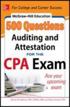 Paperback McGraw-Hill Education 500 Auditing and Attestation Questions for the CPA Exam Book