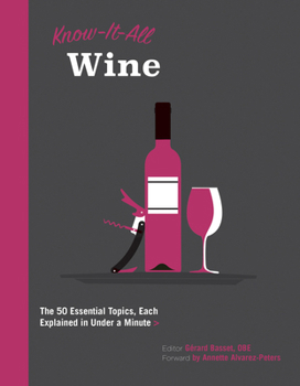 Paperback Know It All Wine: The 50 Essential Topics, Each Explained in Under a Minute Book