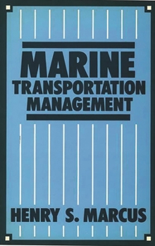 Hardcover Marine Transportation Management Book