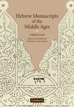 Paperback Hebrew Manuscripts of the Middle Ages Book