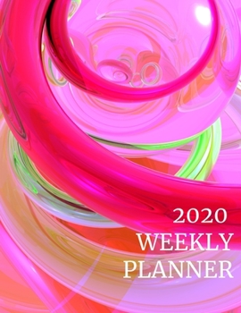 Paperback 2020 Weekly Planner: Full week on 1 page 8.5 x 11 Book