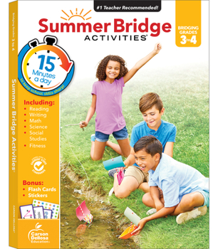 Summer Bridge Activities®, Grades 3 - 4 - Book  of the Summer Bridge Activities