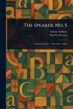 Paperback The Speaker, No. 5 Book