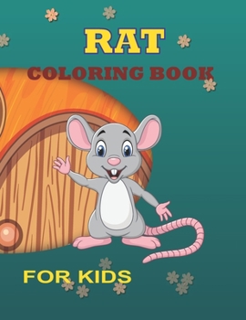 Paperback Rat Coloring Book for Kids: Rat Designs for Kids Relaxation, rat coloring book for kid Book