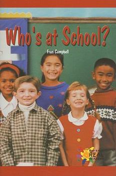 Paperback Who's at School? Book