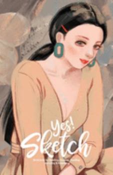 YES SKETCH: Girl in a Brown Dress, Book for Sketching, Drawing, Doodling, Journaling and Notetaking (100 Blank pages, 5.5" by 8.5" size format) (Sketchbook)