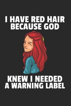 Rote Haare Rothaarig Notizbuch: Rote Haare Rothaarig Notizbuch für Liebhaber / Notizheft / Notizblock A5 (6x9in) Dotted Notebook / Punkteraster / 120 gepunktete Seiten (German Edition)