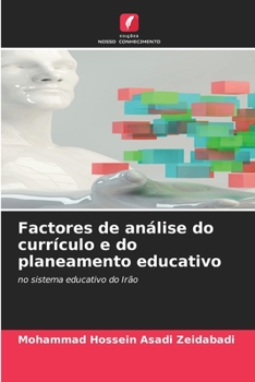 Paperback Factores de análise do currículo e do planeamento educativo [Portuguese] Book