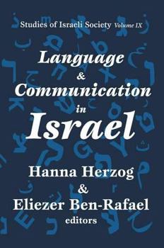 Hardcover Language & Communication in Israel Book
