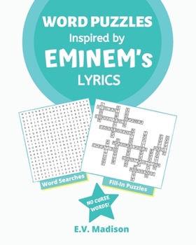 Paperback Word Puzzles Inspired by EMINEM's Lyrics Book