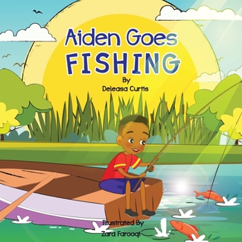 Paperback Aiden Goes Fishing Book