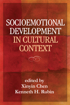 Hardcover Socioemotional Development in Cultural Context Book