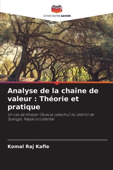 Paperback Analyse de la chaîne de valeur: Théorie et pratique [French] Book