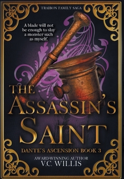 Hardcover The Assassin's Saint: A Dark MM Fantasy Romance Book