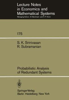 Paperback Probabilistic Analysis of Redundant Systems Book