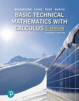 Hardcover Basic Technical Mathematics with Calculus, Si Version Book