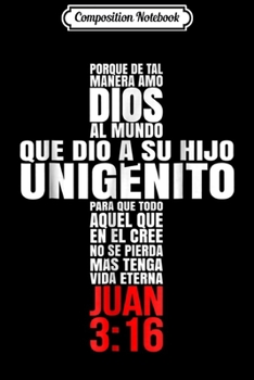 Paperback Composition Notebook: Mensajes Biblicos Dios Espanol Camisetas s Cristianos Journal/Notebook Blank Lined Ruled 6x9 100 Pages Book