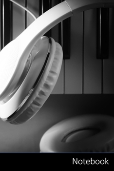 Notebook: Music Themed Notebook for Kids and Adults. Piano,  Keyboard,  Music,  Musical Notebook / Journal / Diary / Composition book - 6 x 9 inches (15,24 x 22,86 cm), 150 pages, glossy finish.