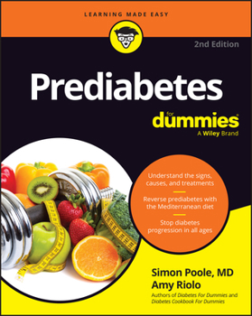 Paperback Prediabetes for Dummies Book