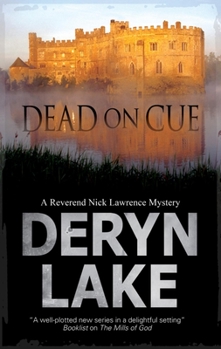 Hardcover Dead on Cue: A Reverend Nick Lawrence Mystery Book