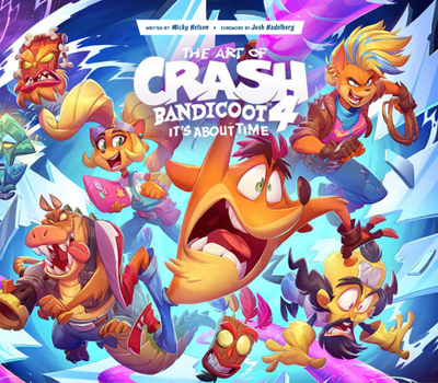 Hardcover The Art of Crash Bandicoot 4: It's about Time Book