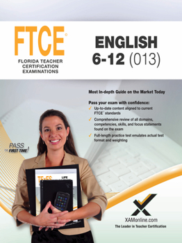 Paperback 2017 FTCE English 6-12 Book