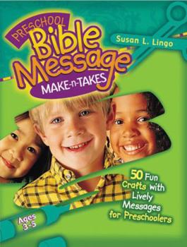 Paperback Preschool Bible Message Make-N-Takes Book