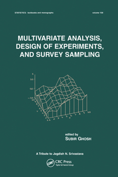 Paperback Multivariate Analysis, Design of Experiments, and Survey Sampling Book