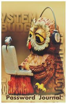 Password Journal: An internet password organizer (The smart owl)