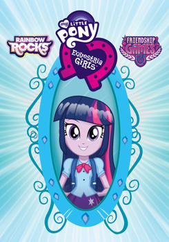 DVD My Little Pony Equestria Girls 3-Film Holiday Collection Book