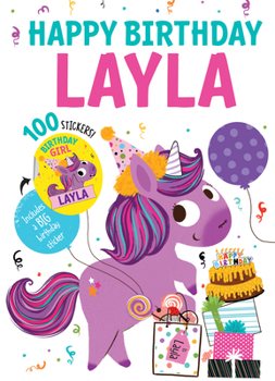 Hardcover Happy Birthday Layla Book