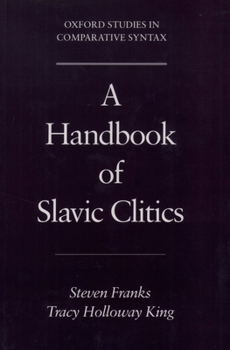 Paperback A Handbook of Slavic Clitics Book