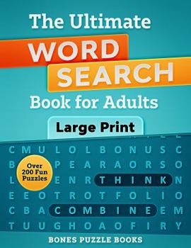 Paperback The Ultimate Word Search Book for Adults: In Large Print Book