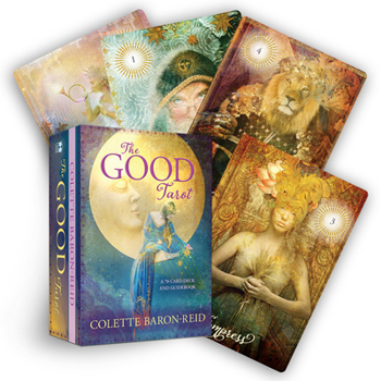 Cards The Good Tarot: A 78-Card Modern Tarot Deck with the Four Elements - Air, Water, Earth, and Fire for Suits Inspirational Tarot Cards w Book