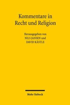 Hardcover Kommentare in Recht Und Religion [German] Book