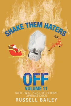 Paperback Shake Them Haters off Volume 11: Word- Finds - Puzzle for the Brain-Christmas Edition Book