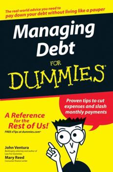 Paperback Managing Debt for Dummies Book