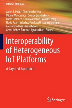 Paperback Interoperability of Heterogeneous Iot Platforms: A Layered Approach Book