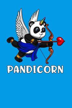 Paperback Pandicorn: Cute Panda Bear Unicorn Notebook Book