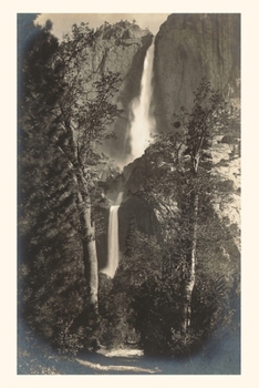 Paperback The Vintage Journal Waterfalls, Yosemite Book