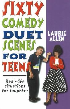 Paperback Sixty Comedy Duet Scenes for Teens Book