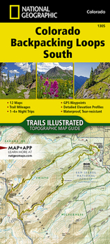 Misc. Colorado Backpack Loops South Map Book