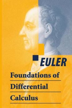 Hardcover Foundations of Differential Calculus Book