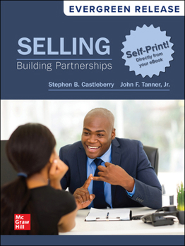 Selling: Building Partnerships, 2025 Release, McGraw Hill, College Textbook