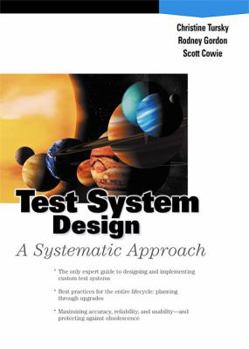 Hardcover Test System Design: A Systematic Approach Book