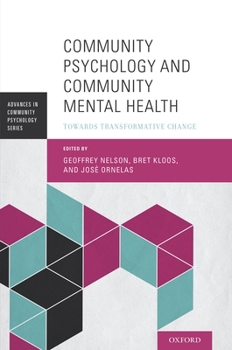Paperback Community Psychology and Community Mental Health: Towards Transformative Change Book
