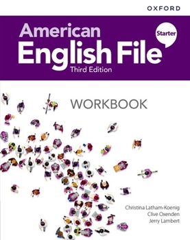 Paperback American English File 3e Workbook Starter Book