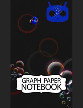 Notebook: Finding Nemo Cheerful Clownfish Adventure Fans Funny Swimming Ocean Life, Kids Elementary School Graph Paper Girls 8.5 x 11 Inches 110 Pages