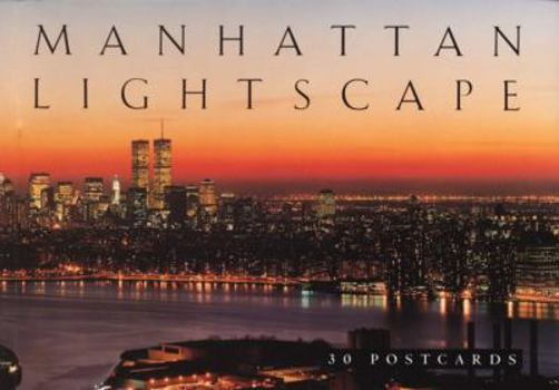 Paperback Manhattan Lightscape Postcard Book